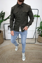 Zipari | Heren Overshirt Jas Borstzakken Lente Herfst Casual Lichtgewicht