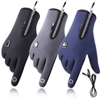 Verwarmbare Handschoenen met USB – Waterdichte Winterhandschoenen met Touchscreen, Winddicht, voor Fietsen & Skiën, S–XL