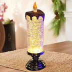 TwinkleFlame | Magische Kerstkaars - LED Drijvende Kaarsen Staf Goud