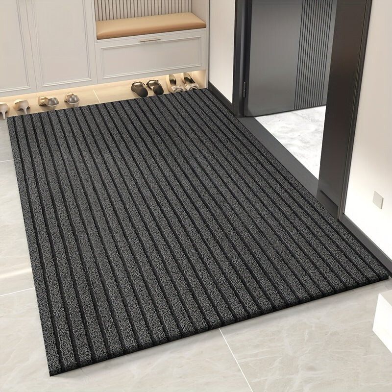 All-Season Deurmat voor Binnen & Buiten – Lage Antislip Inloopmat, Weerbestendig, Grijs of Rood Grijs