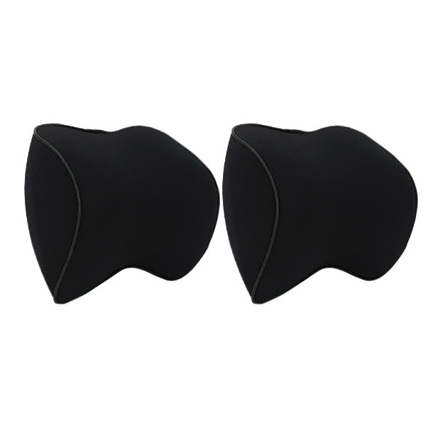 2-Pack Autonekkussens 2 stuks zwart