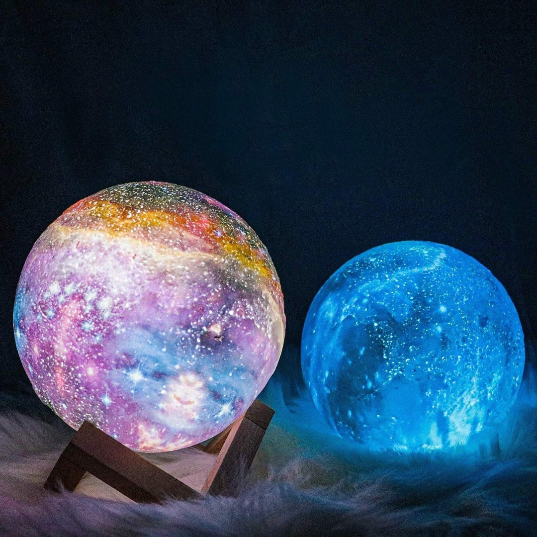 Nachtlampje met Sterrenhemel en Touchbediening – Sterrenhemel Lamp voor Kinderkamer & Slaapkamer, Oplaadbaar LED, 4 Maten – Orion