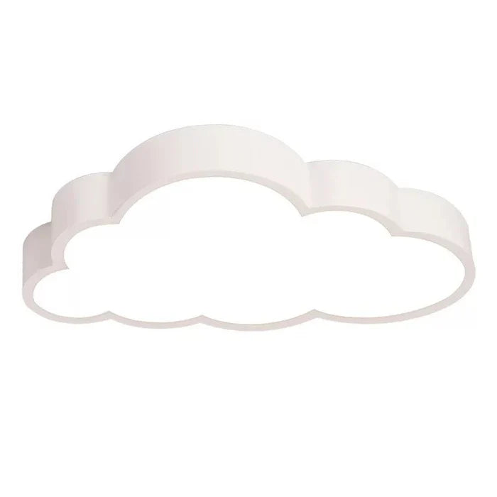 LED Plafondlamp voor Kinderkamers – Wolk Plafondlamp voor Babykamer & Kinderkamer, 49 cm, Blauw, Roze of Wit – CloudLight Wit 49 cm Wit