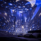 Betoverend Sterrenhemel Nachtlampje – Sterrenhemel Projector Kinderen met Muziek, 360° Draaiend, USB Oplaadbaar – Creëer Magie in de Kinderkamer