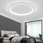 Scandinavische Ronde Plafondlamp – LED Plafonnière, Dimbaar met Afstandsbediening Optioneel, Ø20 tot Ø50 cm – AuroraSphere