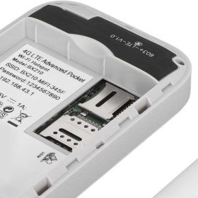 Draagbare 4G WiFi Router – Veilige Mobiele Internetverbinding voor Camper, Caravan en Reizen | 10 Apparaten | 150 Mbps
