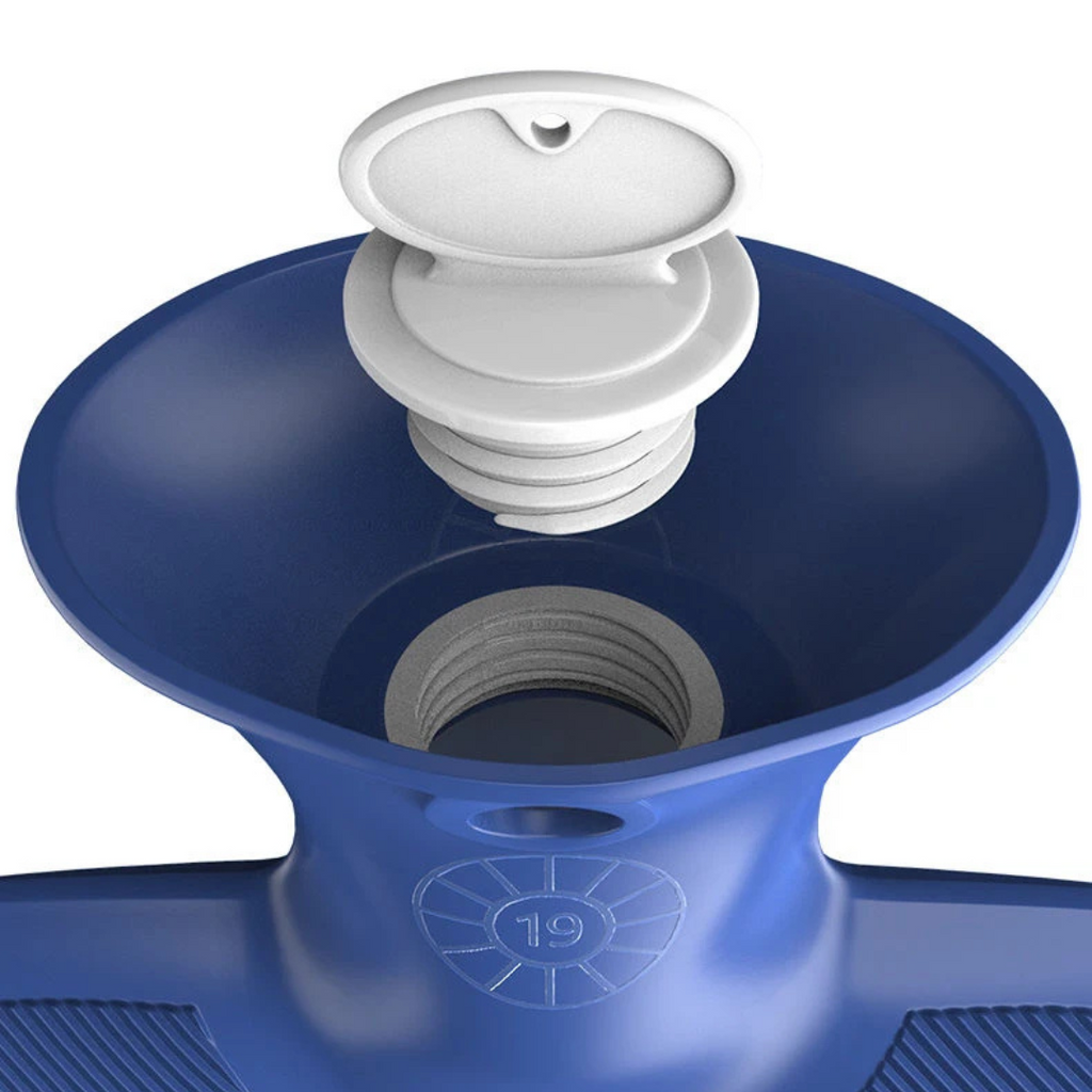 Warmwaterkruik met Gebreide Hoes 1 Liter – Zachte Warmte voor Koude Winteravonden, 5 Kleuren
