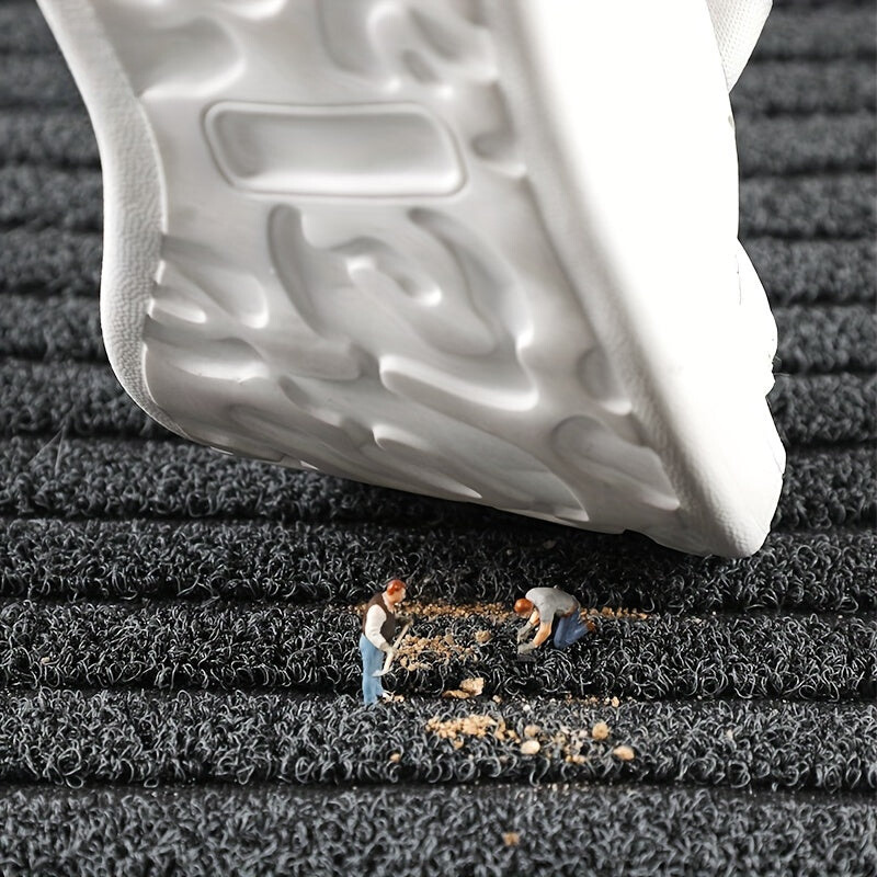 All-Season Deurmat voor Binnen & Buiten – Lage Antislip Inloopmat, Weerbestendig, Grijs of Rood