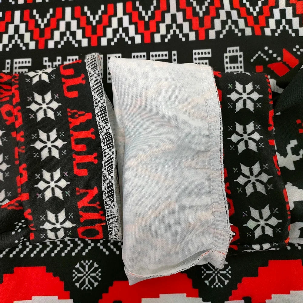 KissMas Trui – Foute Kersttrui Heren in Rock-look, De Ultieme Kersttrui voor Rockers, S–5XL – Calico