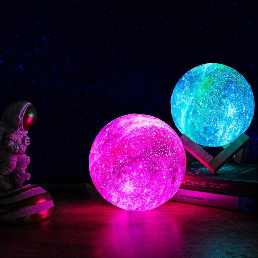 Nachtlampje met Sterrenhemel en Touchbediening – Sterrenhemel Lamp voor Kinderkamer & Slaapkamer, Oplaadbaar LED, 4 Maten – Orion