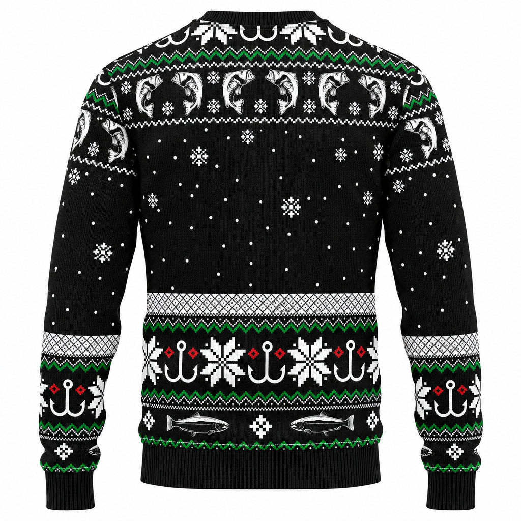 Kerstman Trui Heren – Foute Kersttrui met Grappige Kerstman-print, Een Klassieke en Vrolijke Kersttrui, S–7XL – Mane