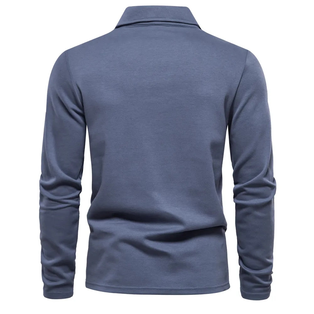Polo Trui Heren Warm Lange Mouw