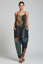 Sariyah | Jumpsuit Dames - Bloemenprint - Wijde Pijp