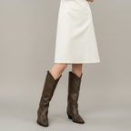 Knielaarzen Dames Cowboystijl Comfortabel