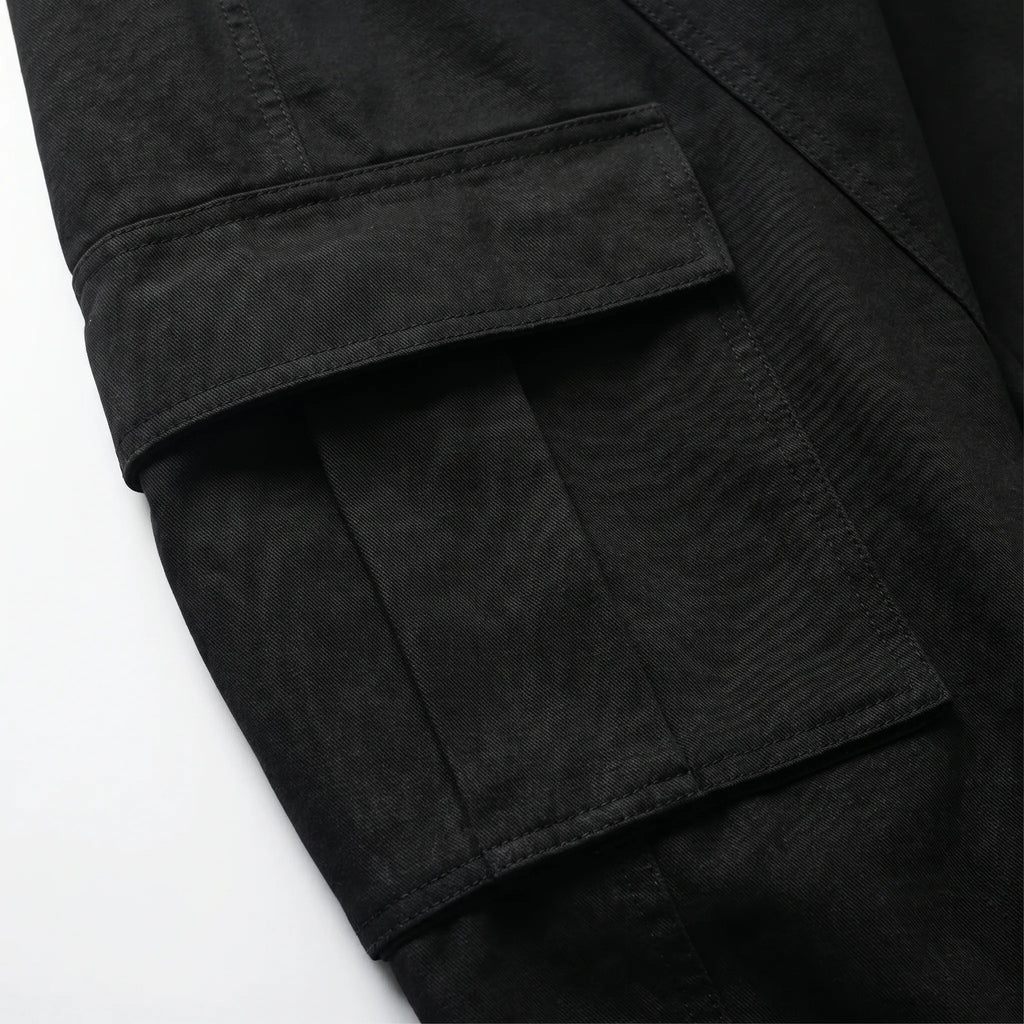 Baggy Broek met Wijde Pijpen – Vintage Wide Leg Broek, Oversized Streetwear, Zwart of Bruin, S–3XL – Faye