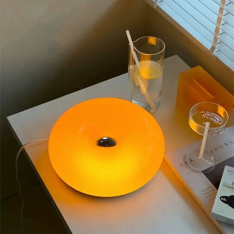 Bauhaus Donut Hanglamp en Wandlamp van Glas en Metaal met Dimbare LED Verlichting – Modern Ontwerp voor Elke Ruimte 1