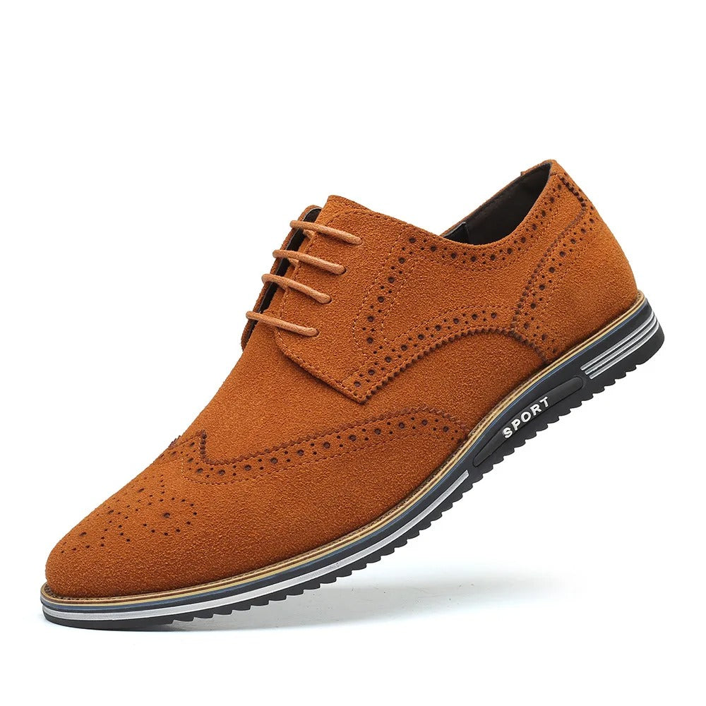 Berend Herenschoenen Casual | Klassiek Veterschoenen Comfortabel 4