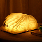 Betoverende Boekenlamp met Uniek Open Boek Ontwerp – Zachte LED Verlichting voor Cozy Sfeer 1