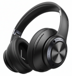 Draadloze Koptelefoon – Opvouwbare Over-Ear Bluetooth Koptelefoon met Active Noise Cancelling, Diepe Bas, 30 Uur Batterij – SoundFold Zwart