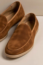 Bram Heren Loafer | Bruine Nubuck-Look, Comfortabel en Stijlvol 5