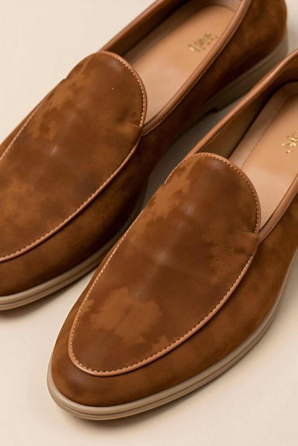Bram Heren Loafer | Bruine Nubuck-Look, Comfortabel en Stijlvol 6