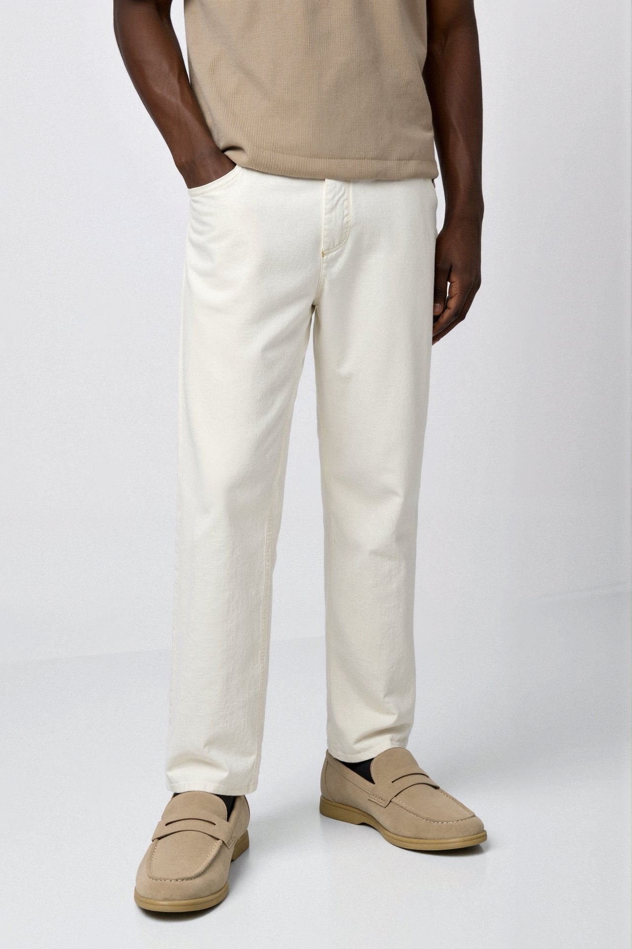 Brenna Dames Loafer | Hoogwaardig Kunstleer, Beige Comfortabel 2