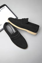 Brenna Dames Loafer | Hoogwaardig Kunstleer, Beige Comfortabel 5