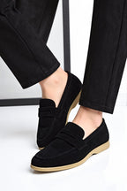 Brenna Dames Loafer | Hoogwaardig Kunstleer, Beige Comfortabel 8