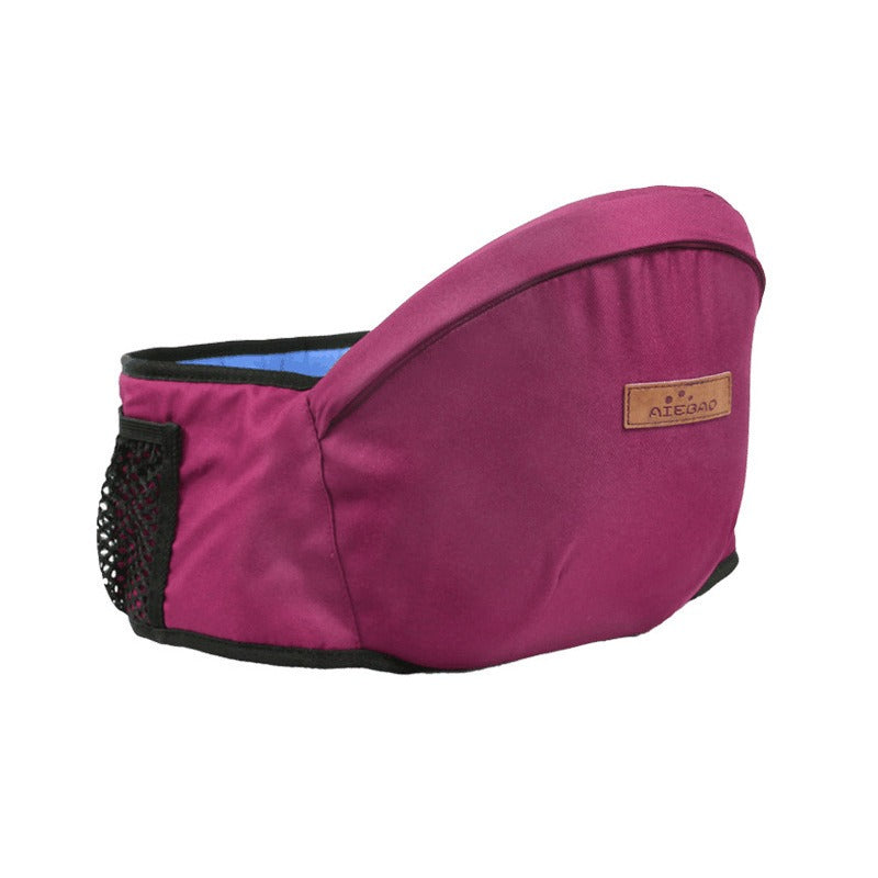 Ergonomische Baby Heupdrager – Heupzitje voor Peuters met Zitje, Draagzak Heupdrager, 7 Kleuren – HugEase Ruby