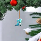 Draken Adventskalender – 24 Schattige Cartoon Draken Sleutelhangers, Aftellen naar Kerst voor Kinderen 6+ & Verzamelaars