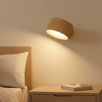 Draadloze Scandinavische Wandlamp met Afstandsbediening - Minimalistisch Design voor Binnen, Oplaadbaar met LED Verlichting 0