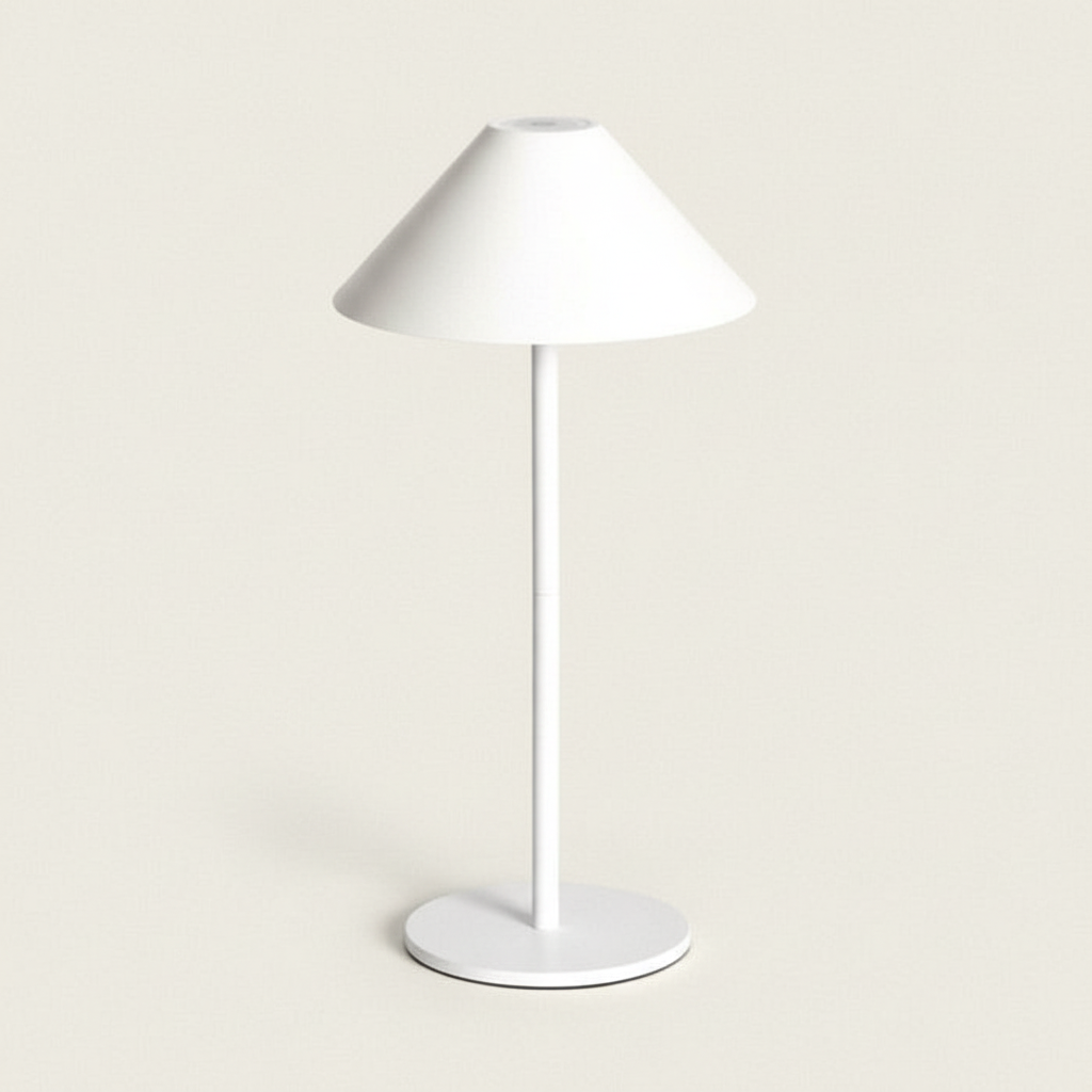 Draadloze Waterdichte Tafellamp met Dimbare LED en Oplaadbare Batterij - 360° Verlichting voor Binnen en Buiten