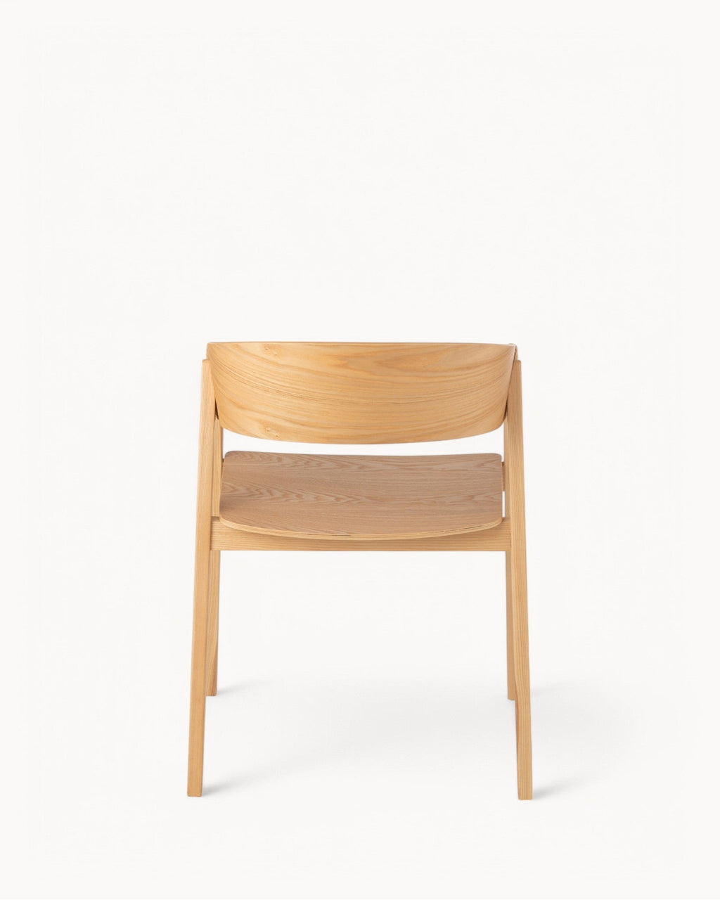 Elegante Zwarte Eetkamerstoel van Essenhout met Touw – Ergonomische Zithoogte 45,3 cm, Duurzaam en Stijlvol 3