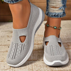 Eline | Instapschoenen voor Dames - Ergonomisch en Licht Grijs