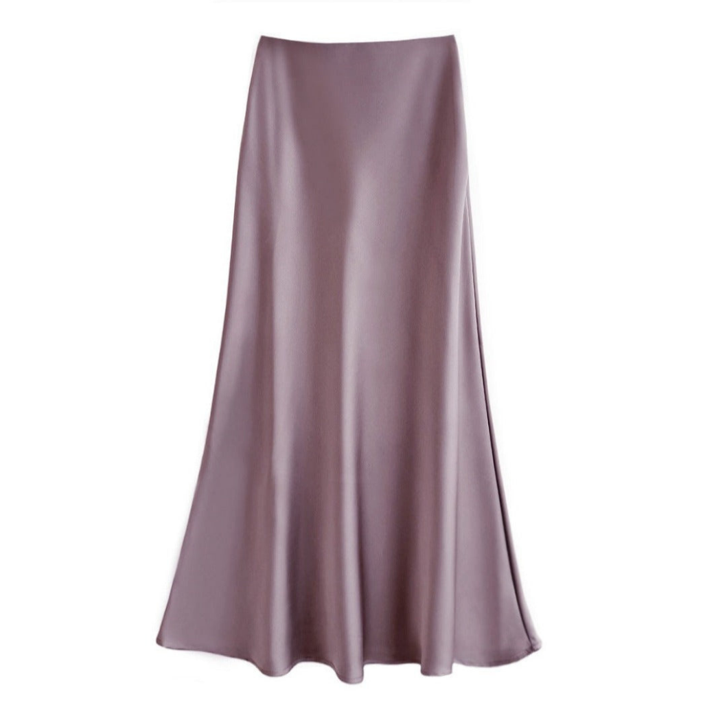 Yvaine | Rok Dames - A-Lijn Midi Roze