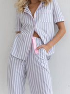 Evanthe | Loungewear Set Dames - Gestreept L