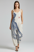 Amara | Jumpsuit Dames - Octopus Print Losse Pasvorm