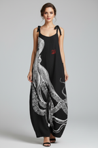 Amara | Jumpsuit Dames - Octopus Print Losse Pasvorm