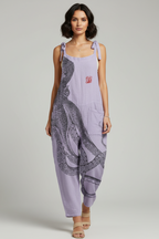 Amara | Jumpsuit Dames - Octopus Print Losse Pasvorm