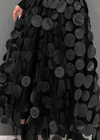Valeraine | Rok Dames - Polkadot Polyester Viscose - Los