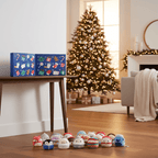 Adventskalender voor Kinderen – 24 Verzamelfiguurtjes in Mini Marshmallow-stijl, Aftellen naar Kerst, 3+ Jaar