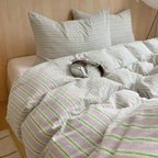 Geometrisch Katoenen Dekbedovertrekset – Zacht en Ademend voor Comfortabele Nachten, Inclusief Kussenslopen 10