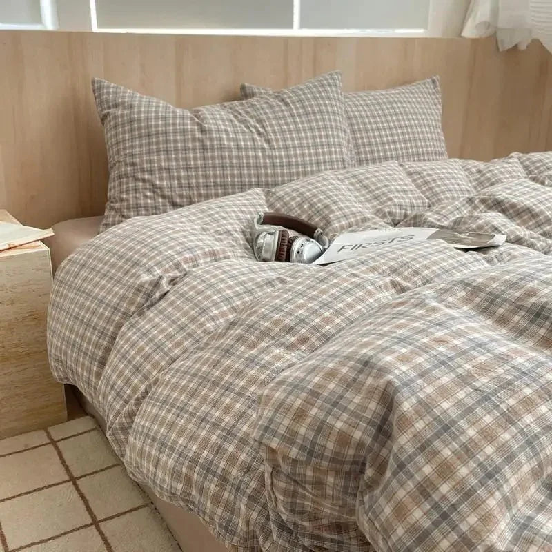 Geometrisch Katoenen Dekbedovertrekset – Zacht en Ademend voor Comfortabele Nachten, Inclusief Kussenslopen 13