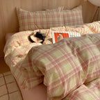 Geometrisch Katoenen Dekbedovertrekset – Zacht en Ademend voor Comfortabele Nachten, Inclusief Kussenslopen 14