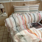 Geometrisch Katoenen Dekbedovertrekset – Zacht en Ademend voor Comfortabele Nachten, Inclusief Kussenslopen 15