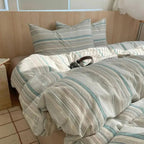 Geometrisch Katoenen Dekbedovertrekset – Zacht en Ademend voor Comfortabele Nachten, Inclusief Kussenslopen 18