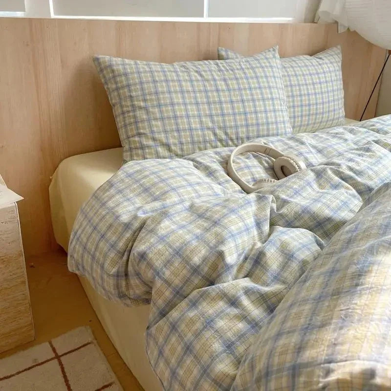 Geometrisch Katoenen Dekbedovertrekset – Zacht en Ademend voor Comfortabele Nachten, Inclusief Kussenslopen 25