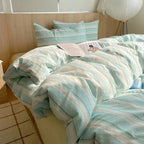 Geometrisch Katoenen Dekbedovertrekset – Zacht en Ademend voor Comfortabele Nachten, Inclusief Kussenslopen 26