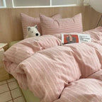 Geometrisch Katoenen Dekbedovertrekset – Zacht en Ademend voor Comfortabele Nachten, Inclusief Kussenslopen 9