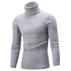Coltrui Heren Ribgebreid Warm Grijs